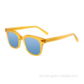 Mode luxuriöse Mens Sonnenbrille Custom Logo weibliche Acetat Sonnenbrille